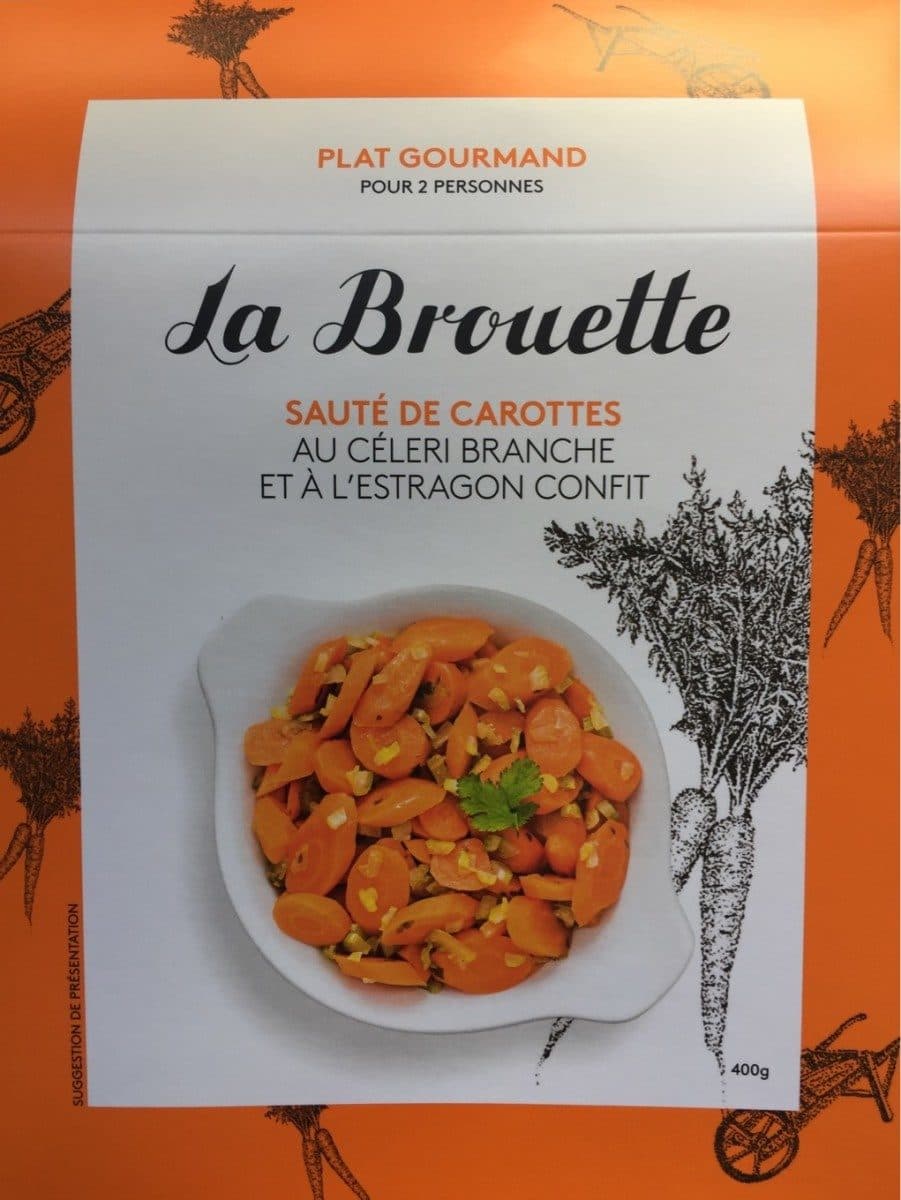 Open Food Facts Sauté de carottes au céleri branche et à l'estragon confit packshot