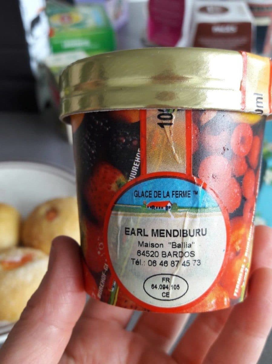 Glace de la Ferme Glace au café packshot