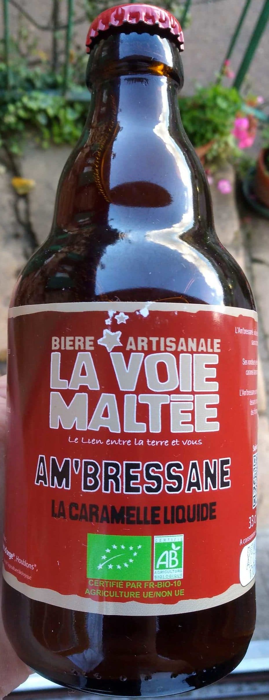 Brasserie La Voie Maltée Am'bressane La Caramelle Liquide packshot