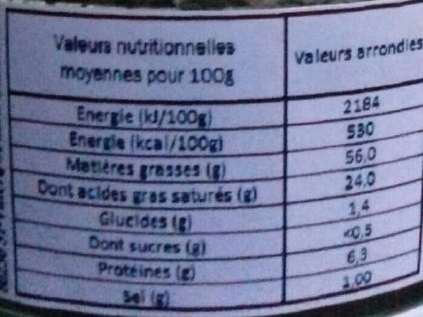 Open Food Facts Terrine de campagne aux salicornes packshot