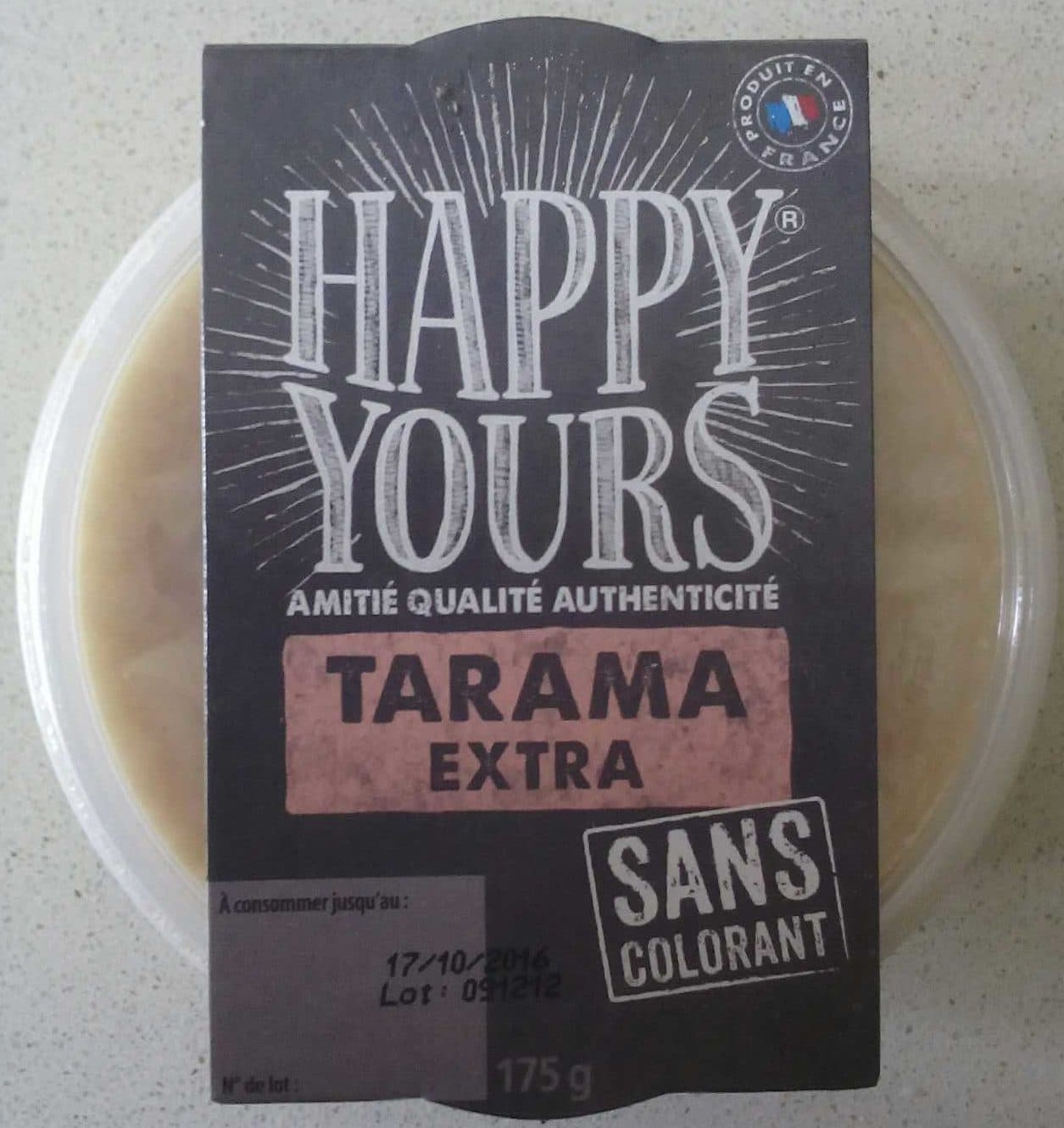 Happy Yours Tarama extra packshot