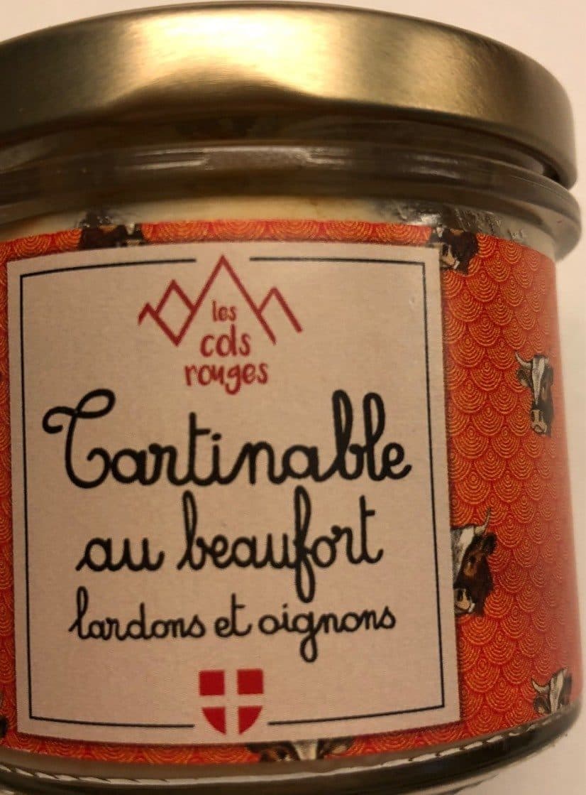 Les Cols Rouges Tartinable au beaufort packshot
