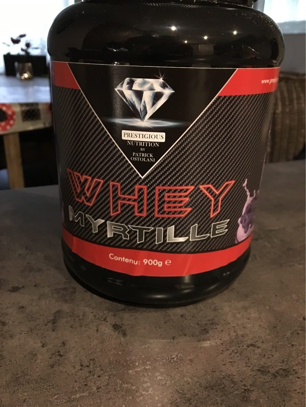 Prestigious Whey myrtille packshot