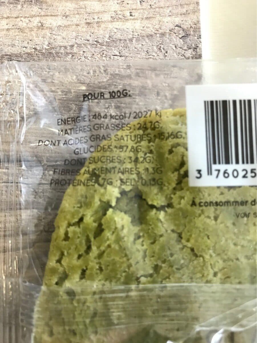 Open Food Facts Chocolat blanc the matcha packshot