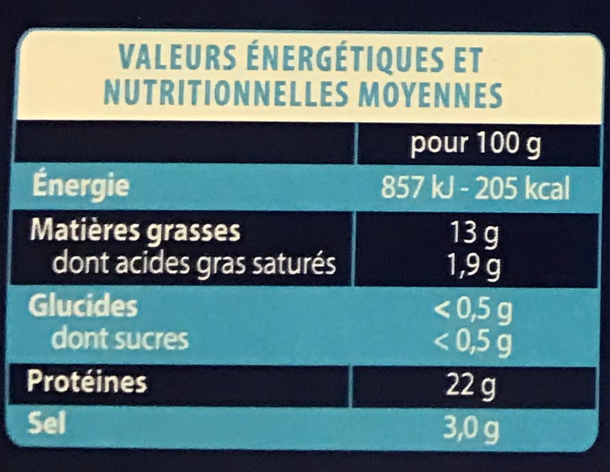 Petit Navire Saumon fumé Norvège packshot