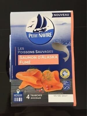 Petit Navire Saumon fumé d'Alaska Petit Navire packshot