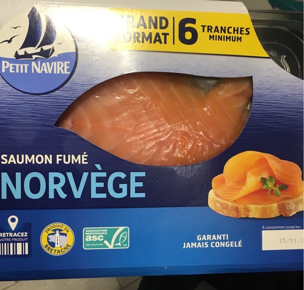 Petit Navire Saumon fume norvege packshot