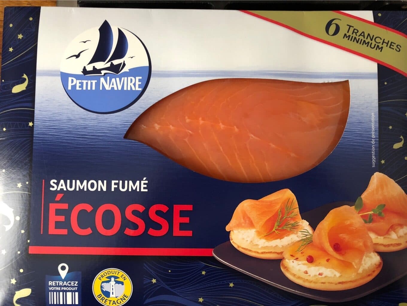 Petit Navire Saumon fume ecosse packshot