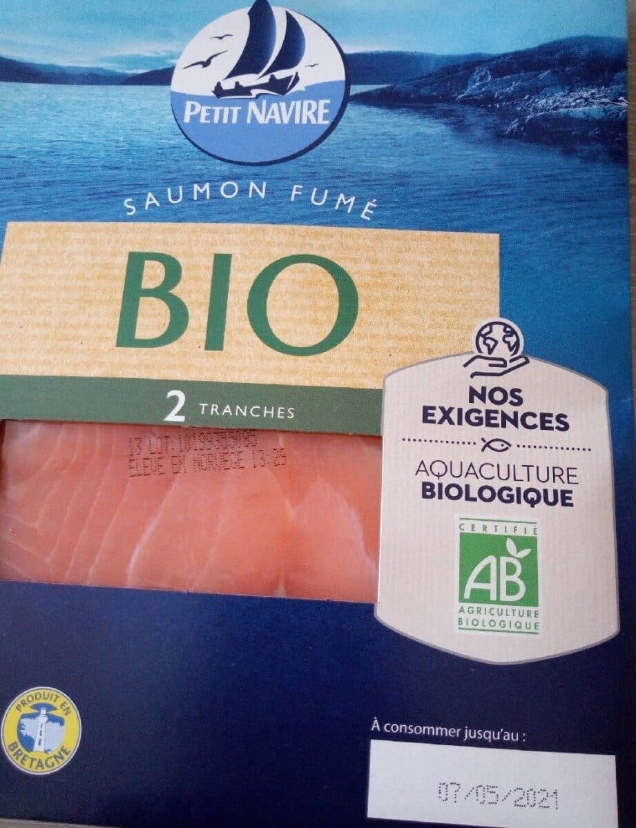 Petit Navire Saumon Fumé Bio packshot