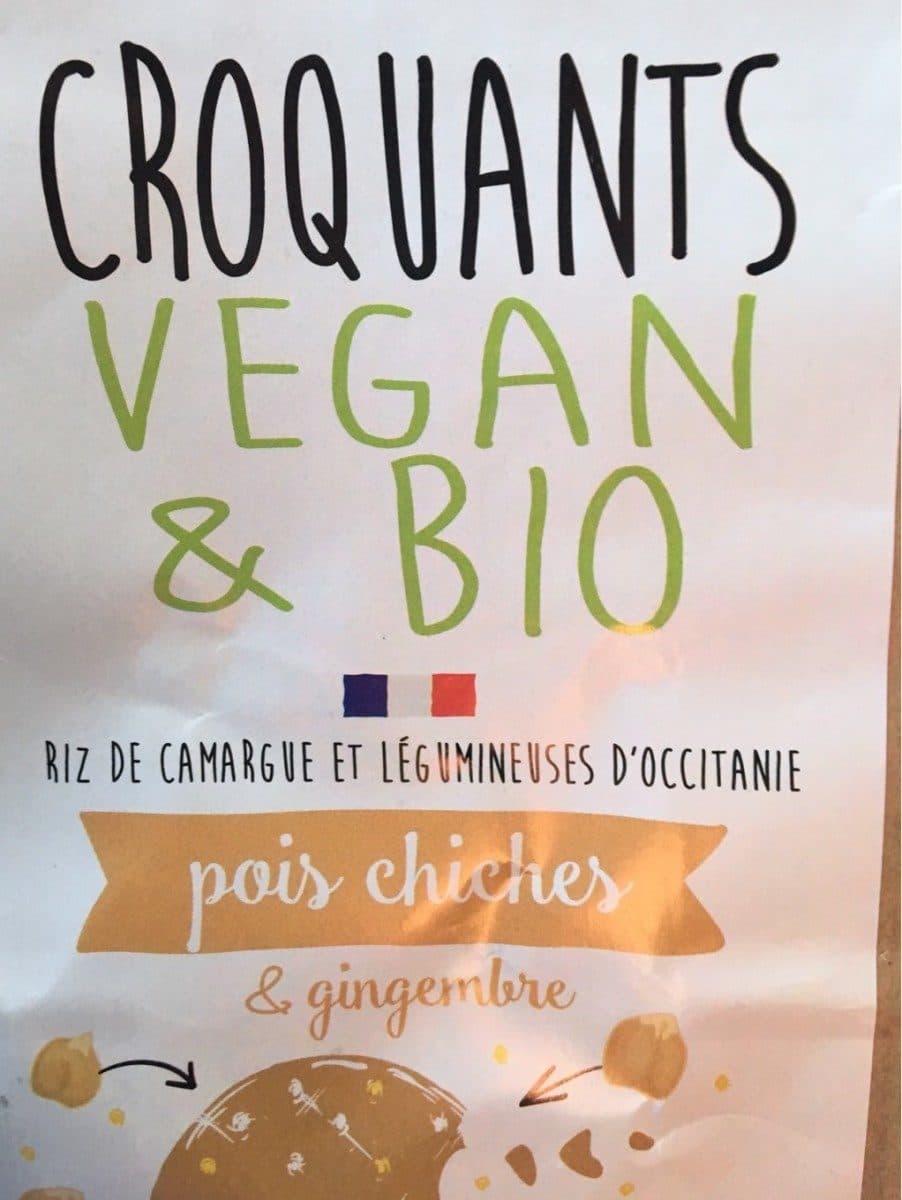 Open Food Facts Croquants vegan et bio packshot