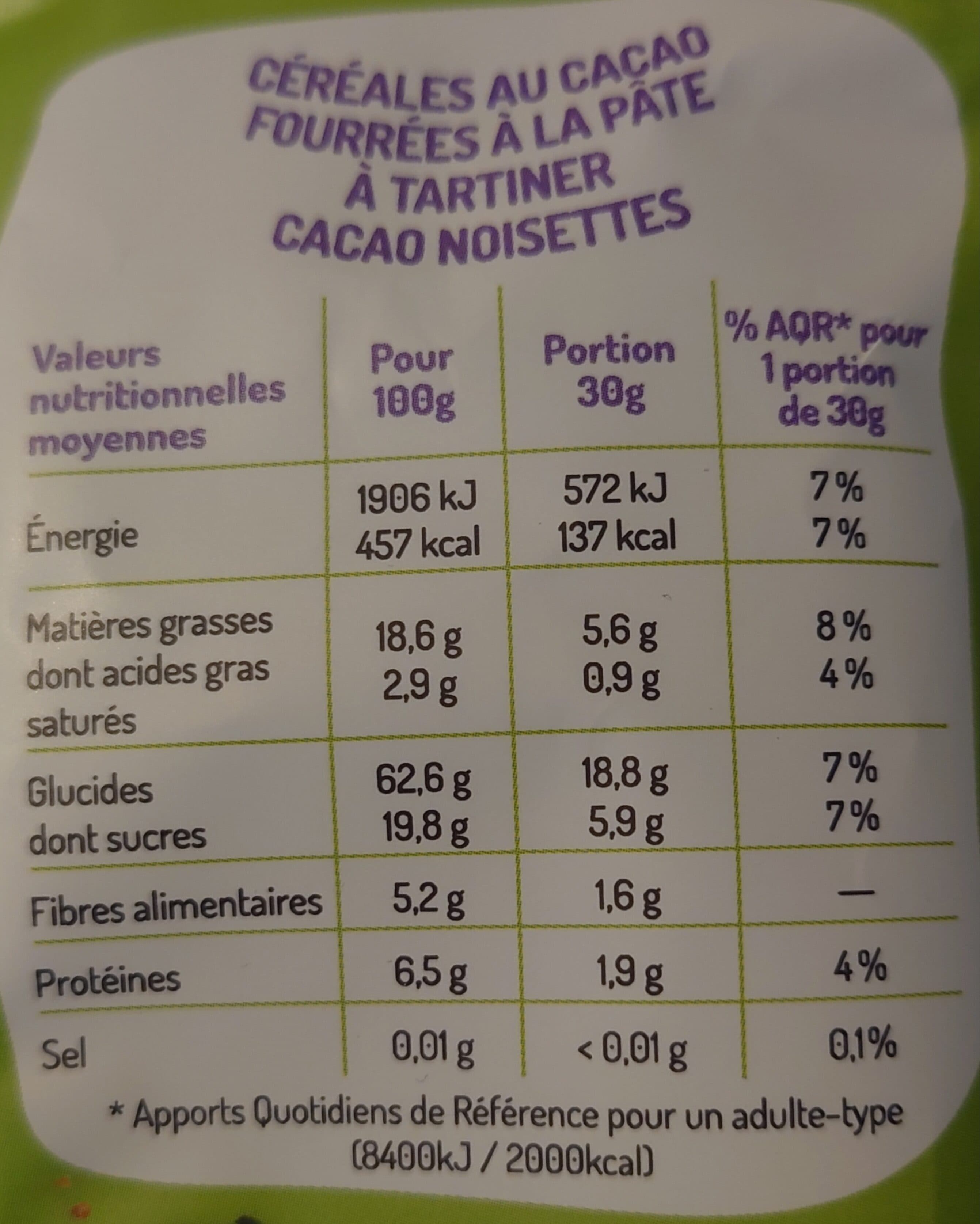 Les Frangins Les Dodus tout choc cacao noisettes packshot
