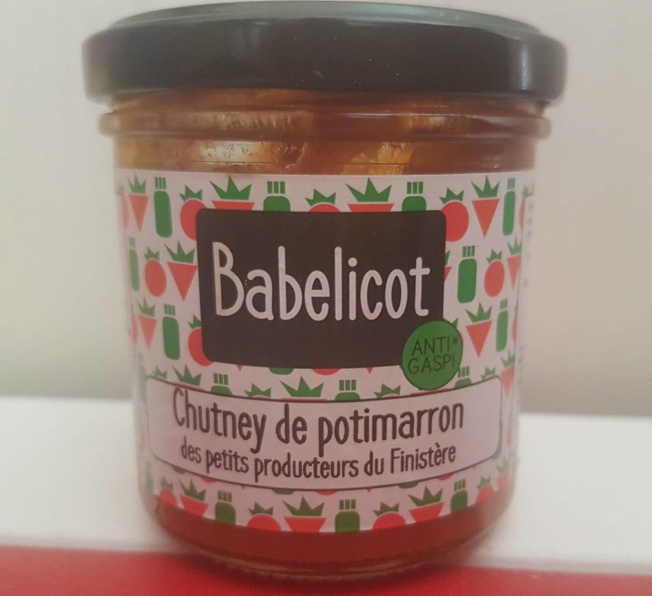 Babelicot Chutney de potimarron packshot