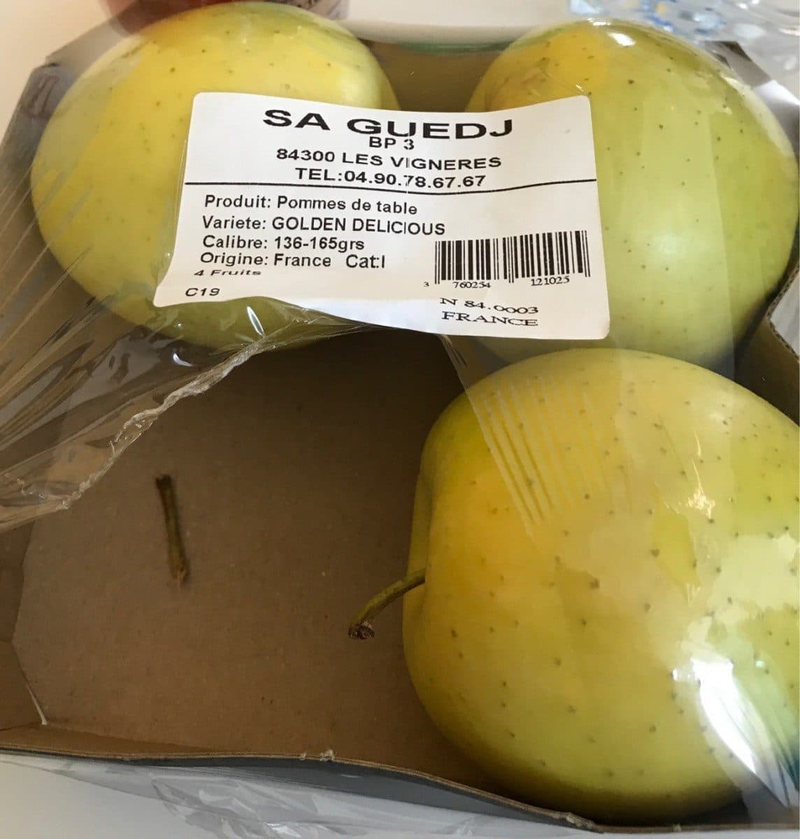 Open Food Facts Pomme packshot