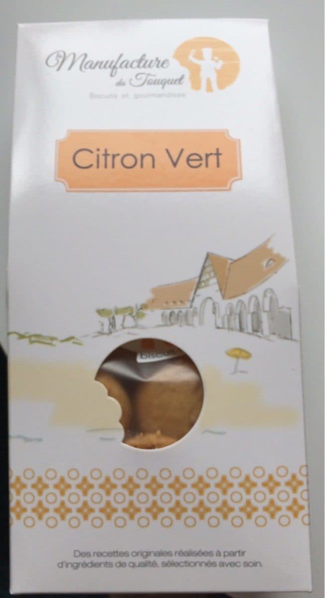 Open Food Facts Sablés citron vert packshot