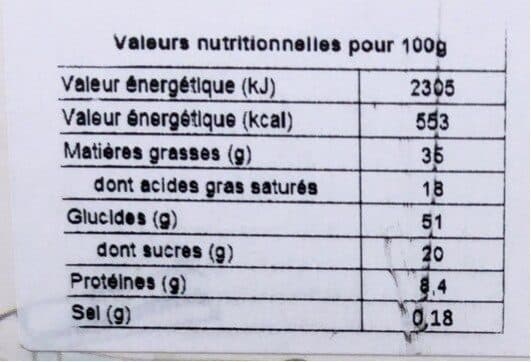 Open Food Facts L excellent biscuit packshot