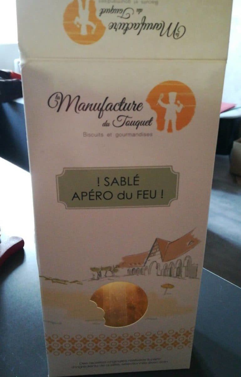 Open Food Facts Sablé apéro du feu packshot