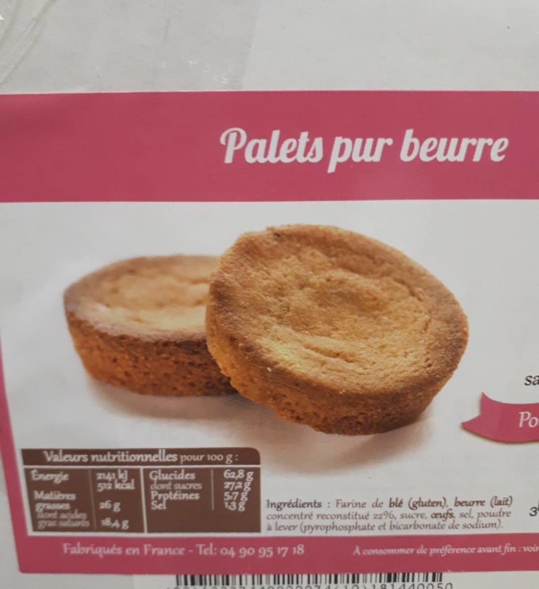 Open Food Facts Palets pur beurre packshot