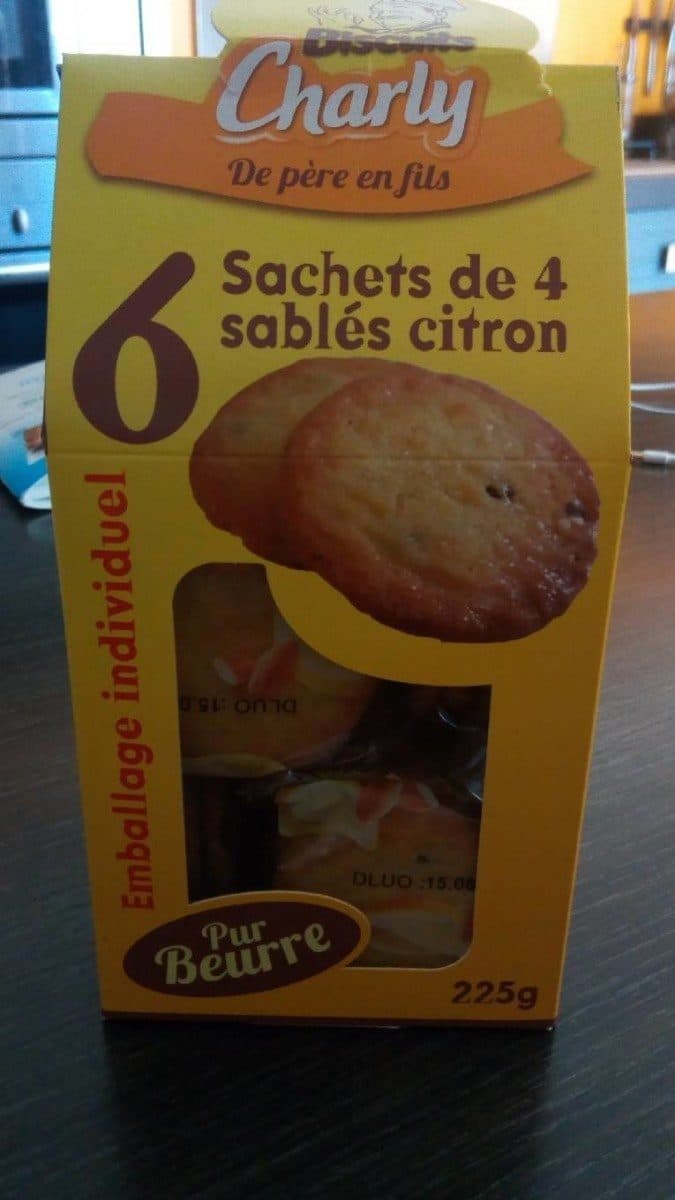 Open Food Facts Sable citron packshot
