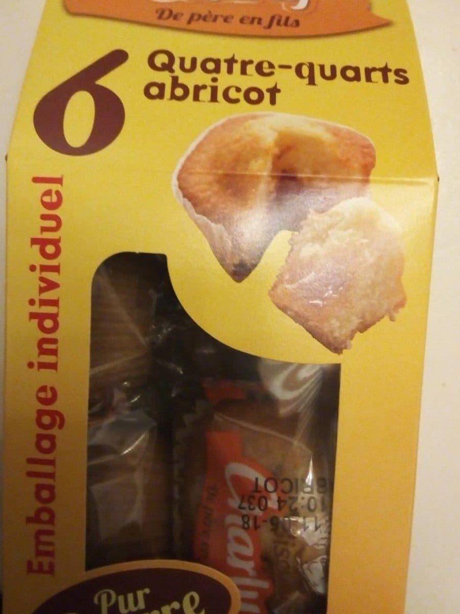 CHARLY Quatre quarts abricots packshot