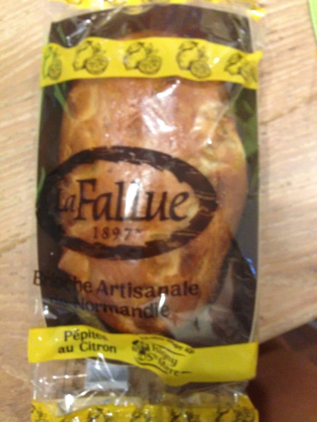 La Fallue 1897 Brioche aux pepites de citron packshot