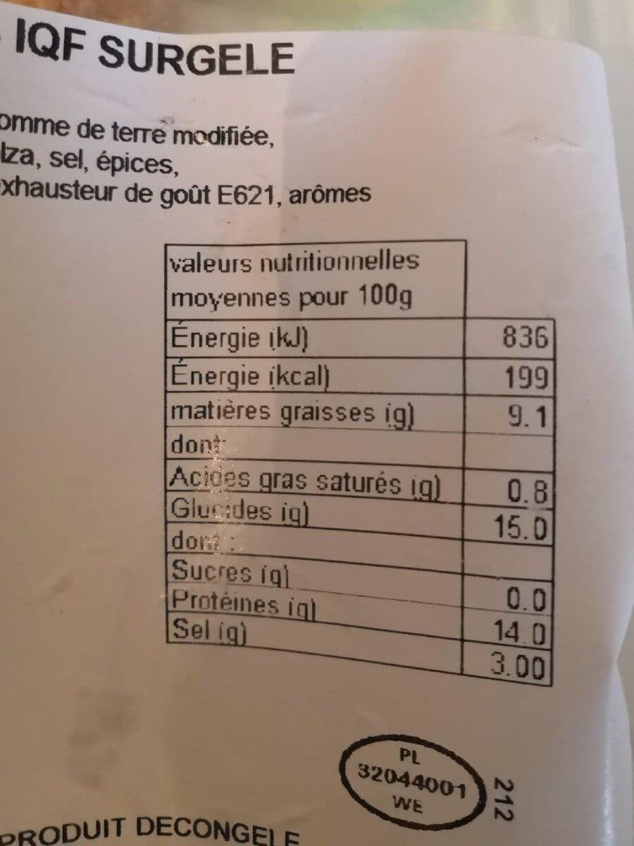 Open Food Facts Tenders de filet panes iqf surgelés packshot