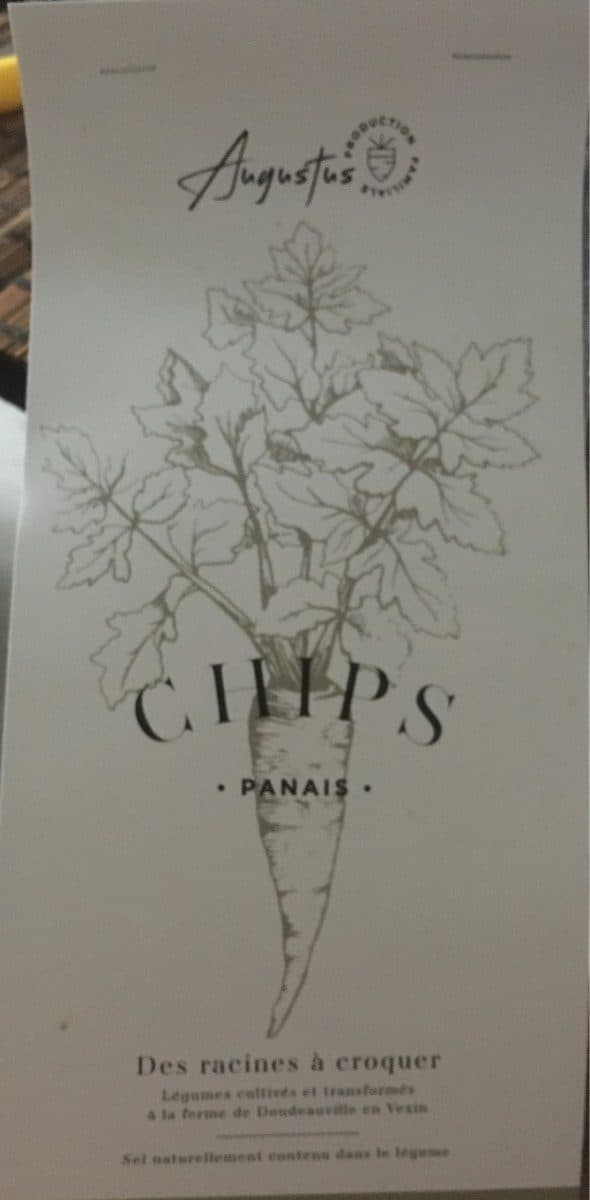 Open Food Facts Chips panais packshot