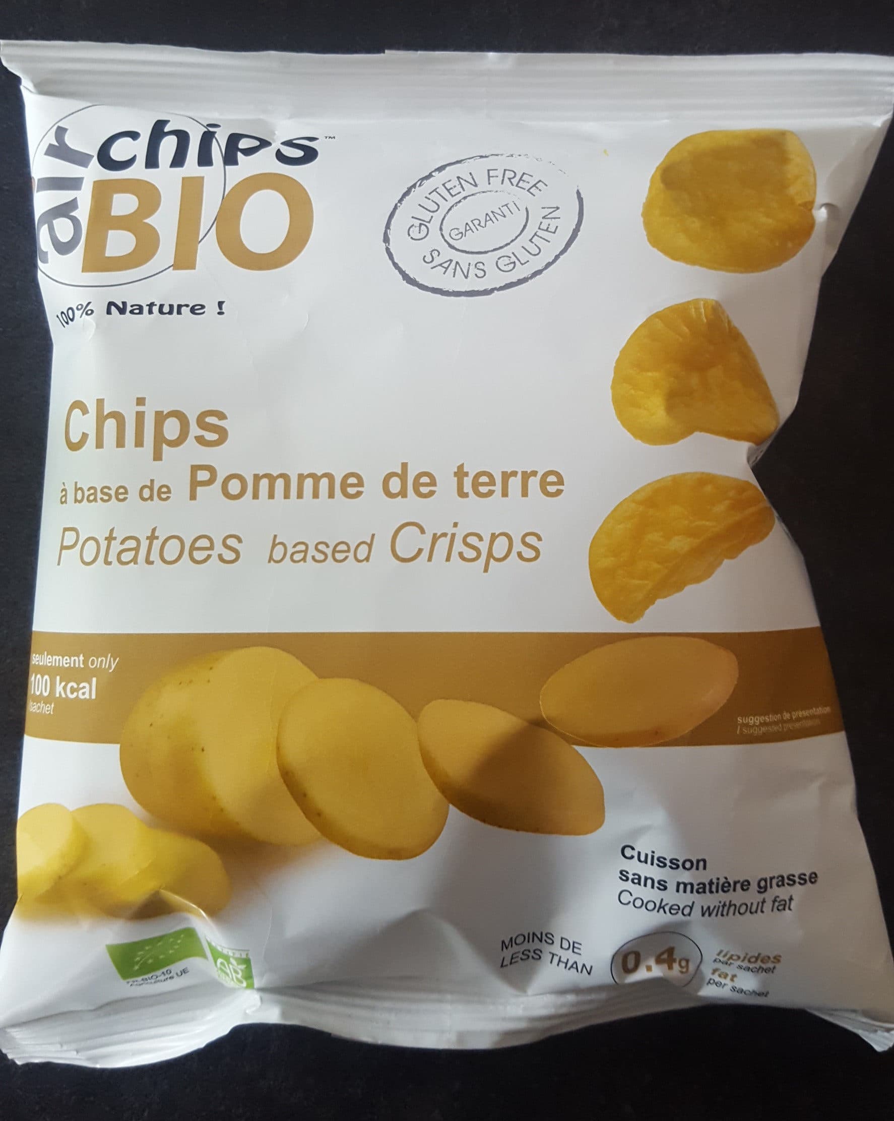 air chips bio Chips a Base De Pomme De Terre packshot