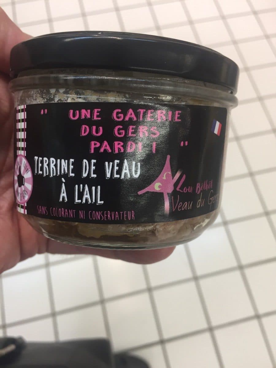 Open Food Facts Terrine de veau à l'ail packshot