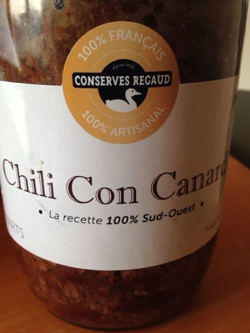 Conserves Regaud Chili Con Canard packshot