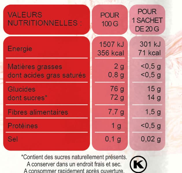 Gimme 5 Five Fruits stars fraise packshot