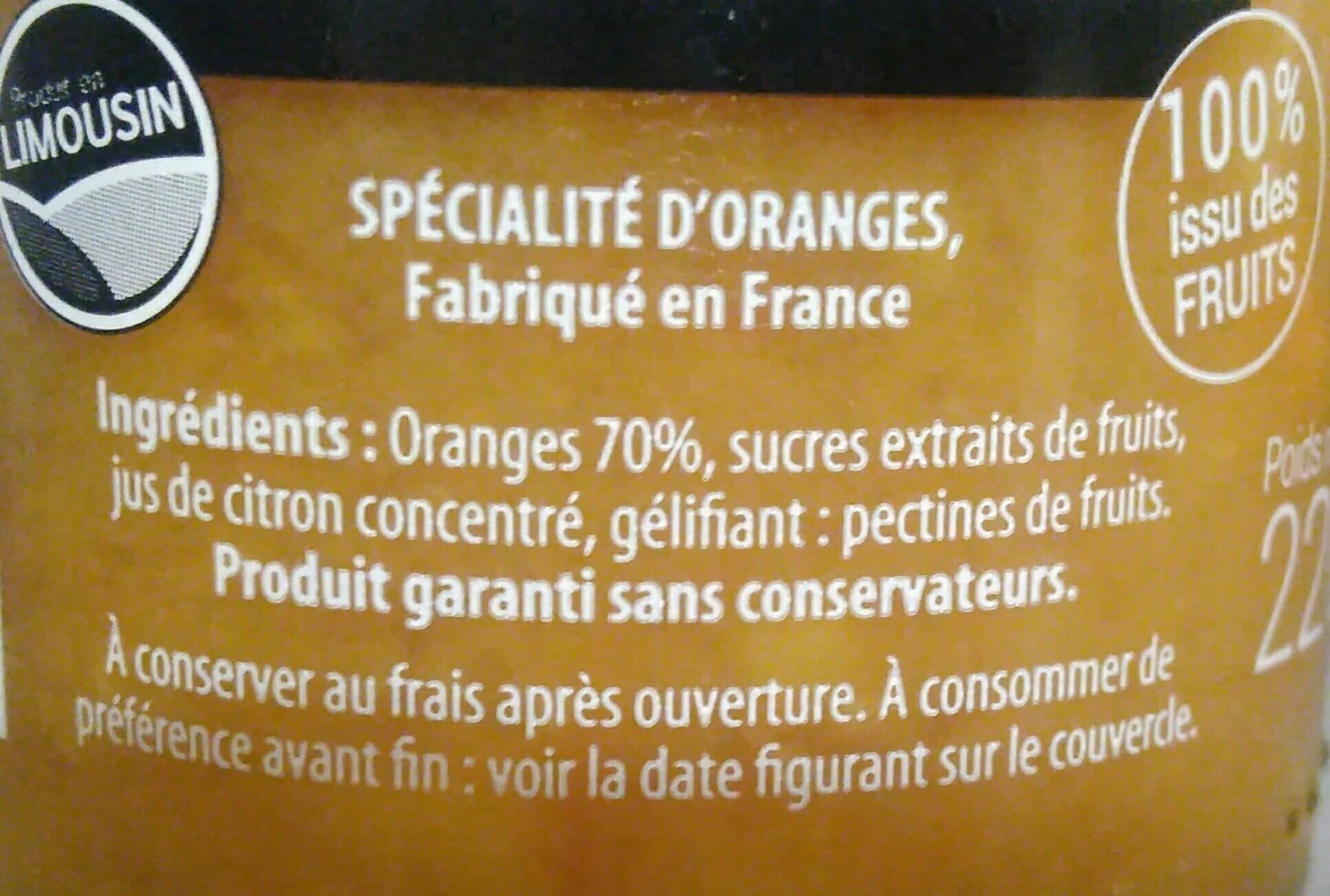 Les Raffineurs de Fruits Les épurés 100% issu des fruits Orange packshot