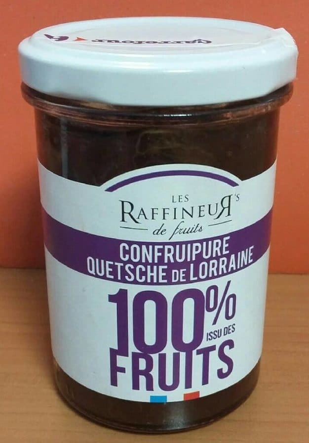 Les Raffineurs de Fruits Confruipure Quetsche de Lorraine packshot