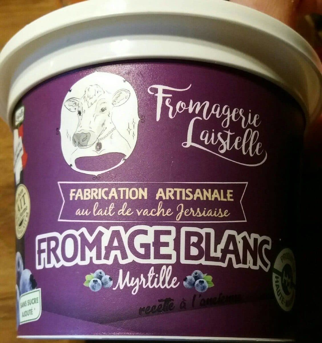 Fromagerie Laistelle Fromage Blanc Myrtille packshot