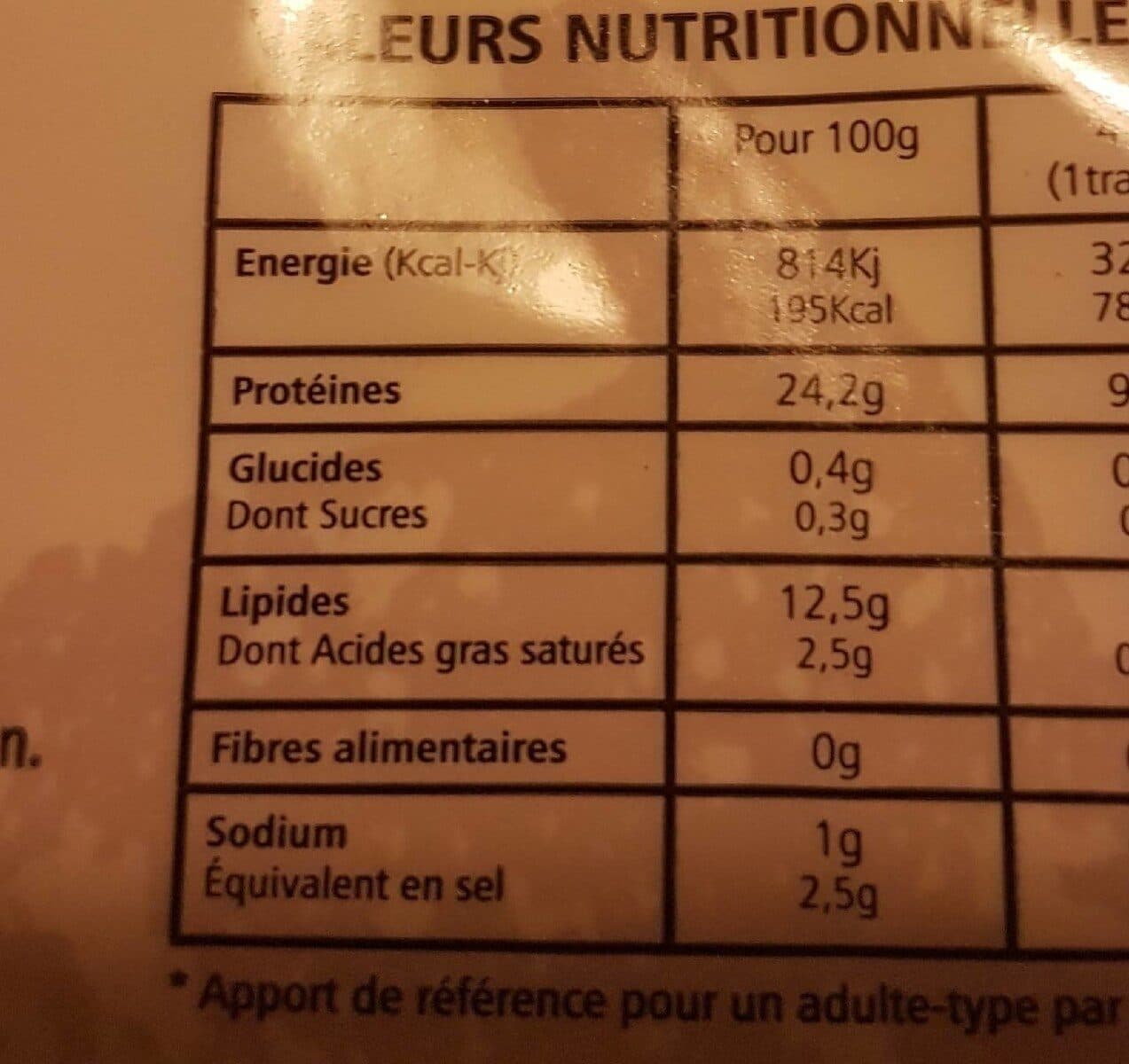 Les Jardins de l'Océan Saumon fumé packshot
