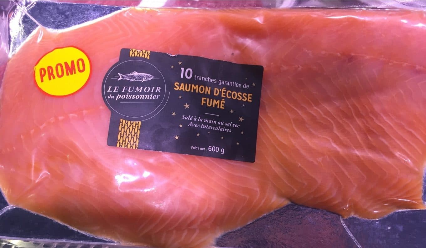 Le fumoir du poissonnier Saumon d'Ecosse fumé packshot