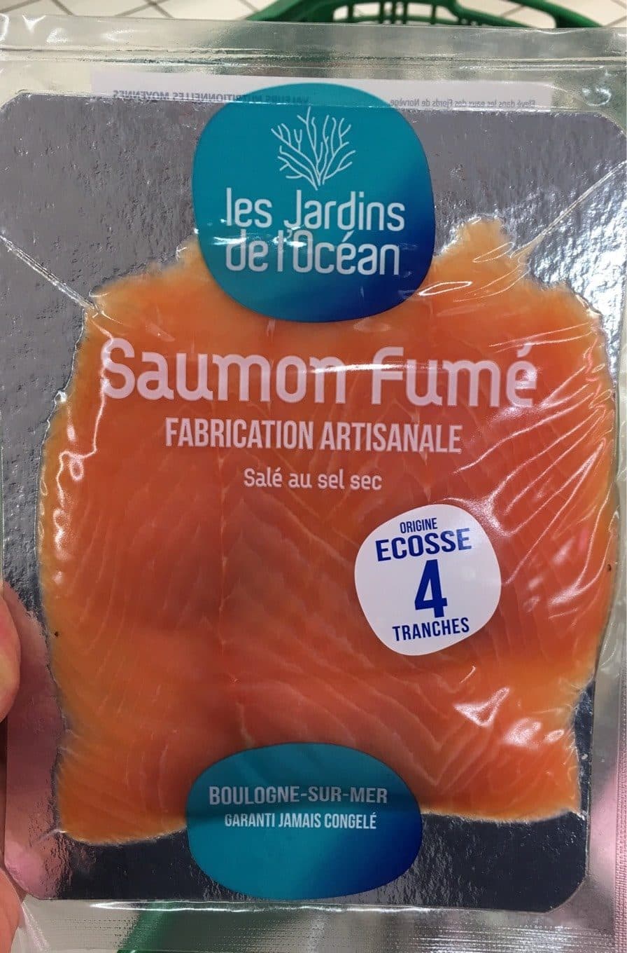 Les Jardins De L’ocean Saumon fume packshot