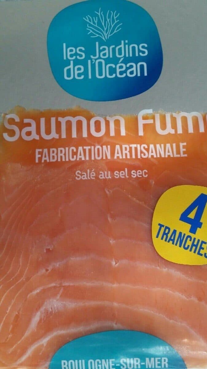 Le Fumoir du Poissonnier Filet de daurade royale fumée tranchée packshot