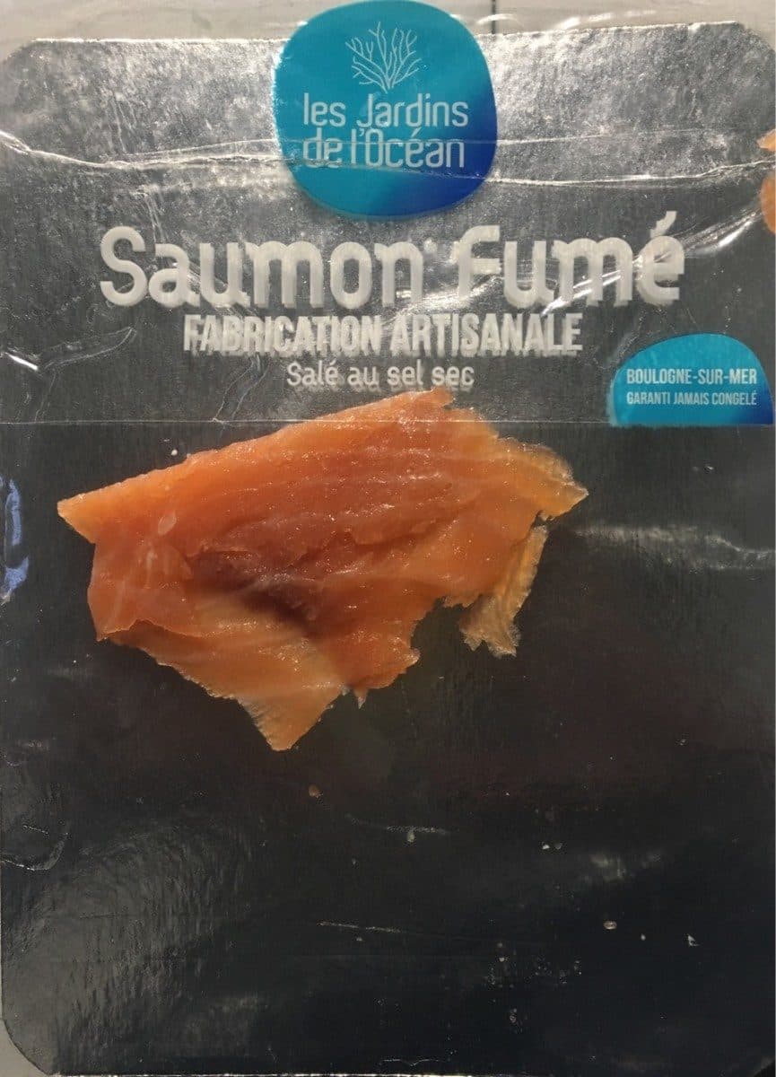 Open Food Facts Saumon fumé Salé au sel sec packshot