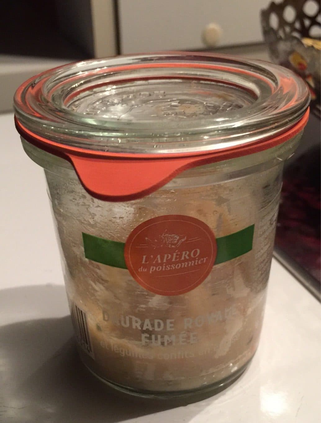 L'Apéro du Poissonnier Daurade royale fumée packshot