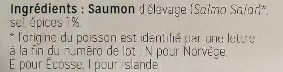 L'Apéro du Poissonnier Bouchées de saumon fumé mi-cuit aux épices packshot