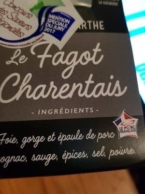 Maison Marthe Le fagot charentais packshot