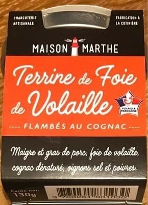 Maison Marthe Terrine de foie de volaille packshot