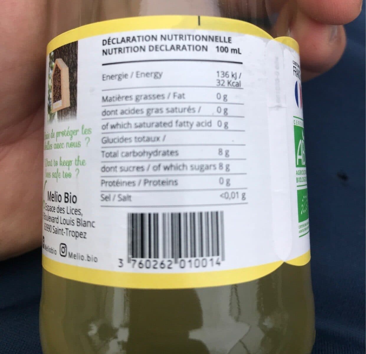Open Food Facts Melio packshot