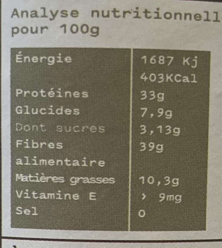 Nunti-sunya Protéines de chanvre 30% packshot