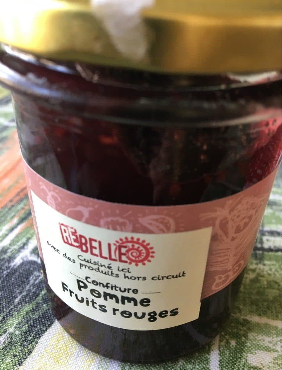 ReBelle Confiture pomme fruits rouges packshot