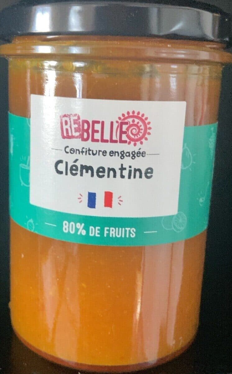 Rebelle Confiture Clementine packshot