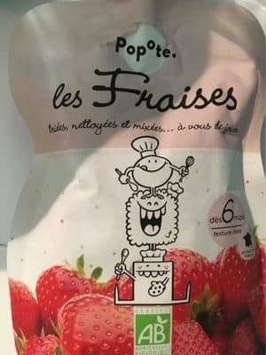 Popote Les fraises packshot
