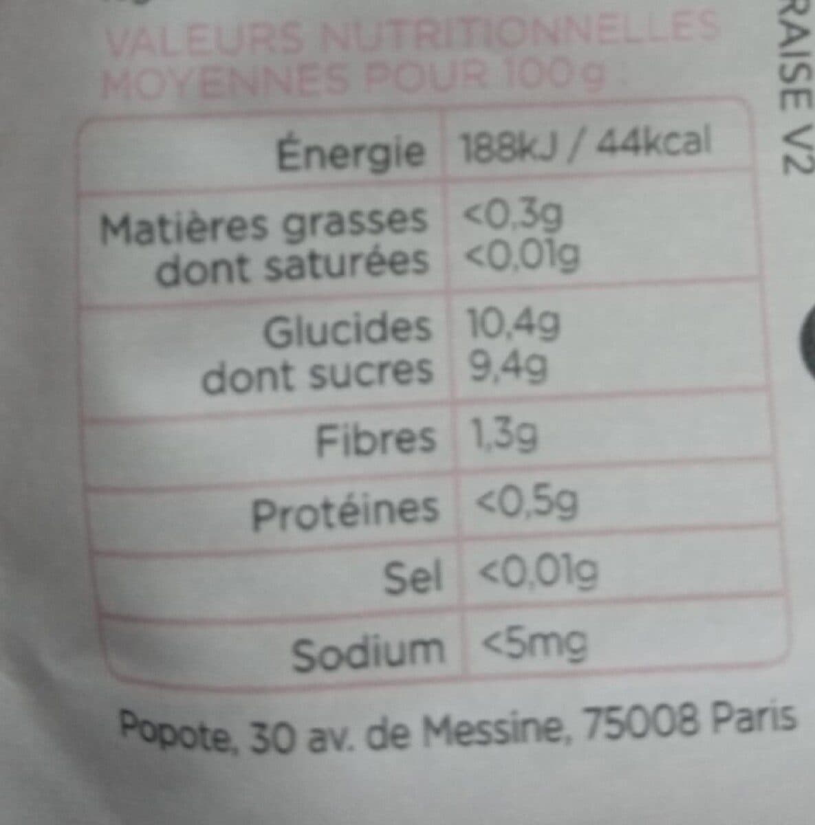 Popote Les fraises packshot