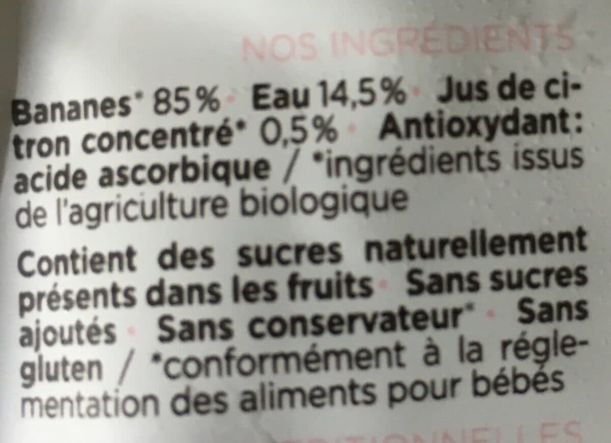 popote Compote banane packshot