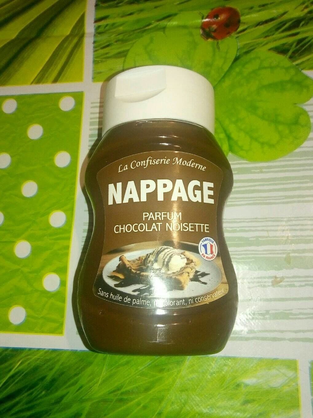 La Confiserie Moderne Nappage parfum chocolat noisette packshot
